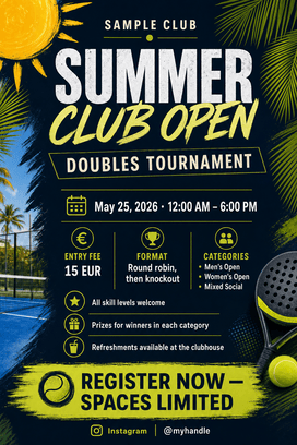 Classic poster style example