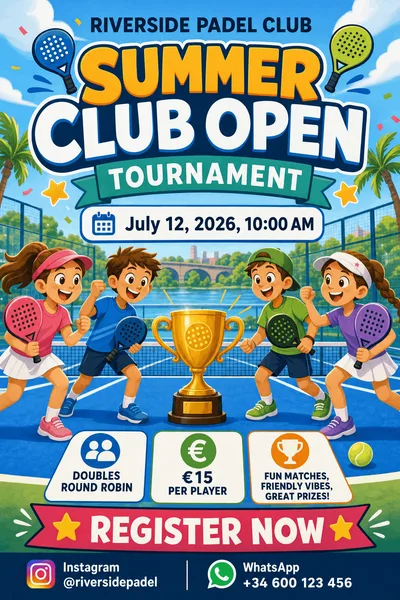 Kids poster style example